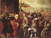 Deliverance of Genoa by the Second Marquis of Santa Cruz (df01), Diego Velazquez